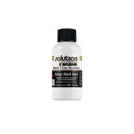 Black Trim Restore